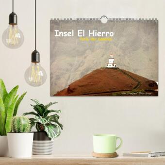 Insel El Hierro - Perle der Kanaren (Wandkalender 2026 DIN A4 quer), CALVENDO Monatskalender