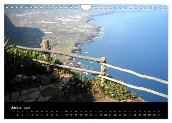 Insel El Hierro - Perle der Kanaren (Wandkalender 2026 DIN A4 quer), CALVENDO Monatskalender