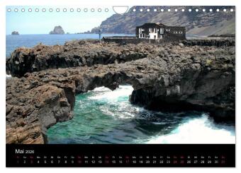 Insel El Hierro - Perle der Kanaren (Wandkalender 2026 DIN A4 quer), CALVENDO Monatskalender