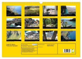 Insel El Hierro - Perle der Kanaren (Wandkalender 2026 DIN A3 quer), CALVENDO Monatskalender