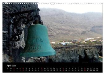 Insel El Hierro - Perle der Kanaren (Wandkalender 2026 DIN A3 quer), CALVENDO Monatskalender