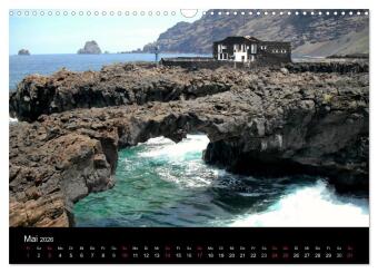 Insel El Hierro - Perle der Kanaren (Wandkalender 2026 DIN A3 quer), CALVENDO Monatskalender