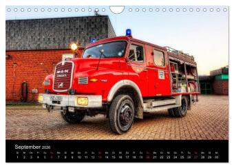 Einsatzfahrzeuge (Wandkalender 2026 DIN A4 quer), CALVENDO Monatskalender