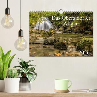 Das Oberstdorfer Allgäu (Wandkalender 2026 DIN A4 quer), CALVENDO Monatskalender