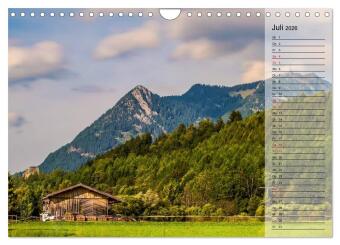 Das Oberstdorfer Allgäu (Wandkalender 2026 DIN A4 quer), CALVENDO Monatskalender