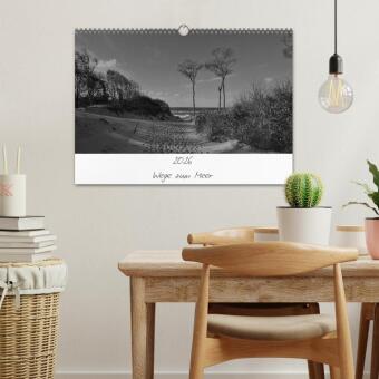 Wege zum Meer (Wandkalender 2026 DIN A3 quer), CALVENDO Monatskalender