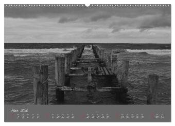 Wege zum Meer (Wandkalender 2026 DIN A2 quer), CALVENDO Monatskalender