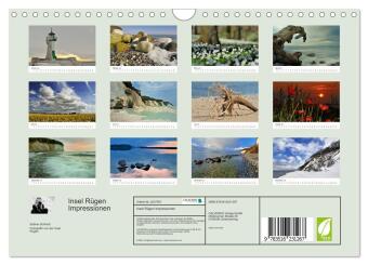 Insel Rügen Impressionen (Wandkalender 2026 DIN A4 quer), CALVENDO Monatskalender
