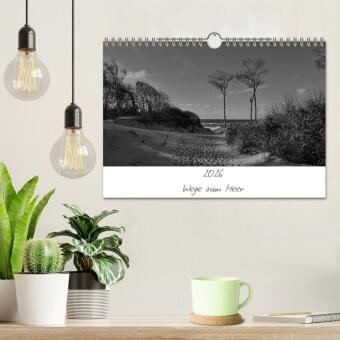 Wege zum Meer (Wandkalender 2026 DIN A4 quer), CALVENDO Monatskalender