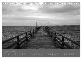 Wege zum Meer (Wandkalender 2026 DIN A4 quer), CALVENDO Monatskalender