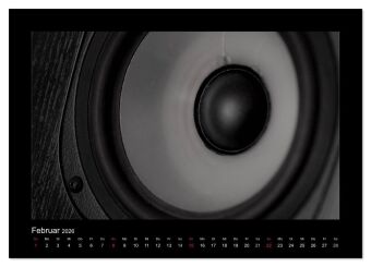 Hifi Visionen (Wandkalender 2026 DIN A4 quer), CALVENDO Monatskalender