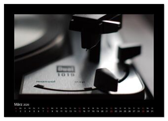 Hifi Visionen (Wandkalender 2026 DIN A4 quer), CALVENDO Monatskalender