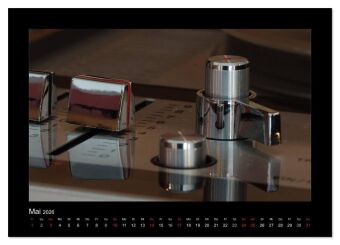 Hifi Visionen (Wandkalender 2026 DIN A4 quer), CALVENDO Monatskalender
