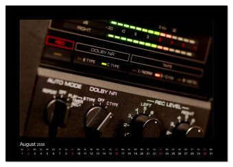 Hifi Visionen (Wandkalender 2026 DIN A4 quer), CALVENDO Monatskalender
