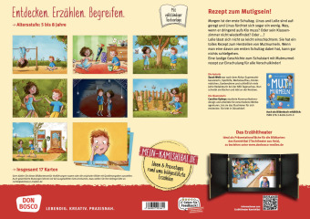 Mutmurmeln für den ersten Schultag. Kamishibai Bildkartenset