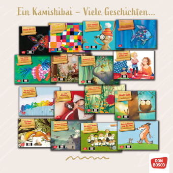 Mutmurmeln für den ersten Schultag. Kamishibai Bildkartenset