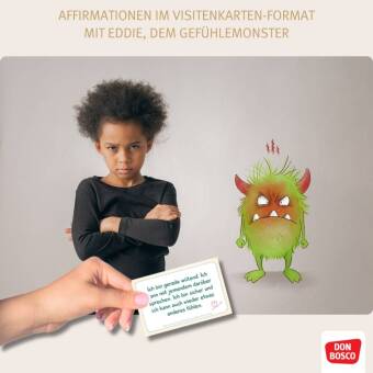 Eddie, du verstehst mich! 90 Gefühle-Kärtchen mit Affirmationen für Kinder