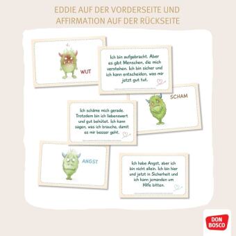 Eddie, du verstehst mich! 90 Gefühle-Kärtchen mit Affirmationen für Kinder