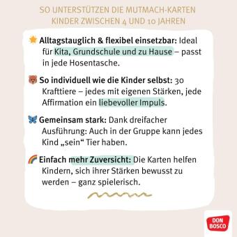 Krafttier-Affirmationen für Kinder