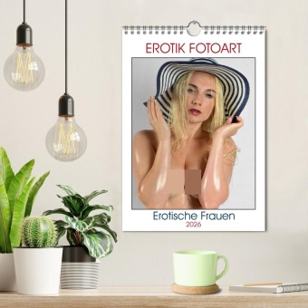 Erotische Frauen - Erotik Fotoart (Wandkalender 2026 DIN A4 hoch), CALVENDO Monatskalender