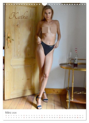 Erotische Frauen - Erotik Fotoart (Wandkalender 2026 DIN A3 hoch), CALVENDO Monatskalender