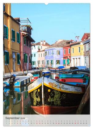 Venezia - La Serenissima repubblica (hochwertiger Premium Wandkalender 2026 DIN A2 hoch), Kunstdruck in Hochglanz