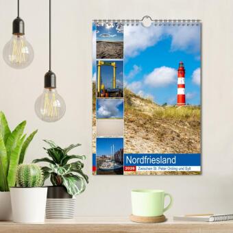 Nordfriesland, Zwischen St. Peter Ording und Sylt (Wandkalender 2026 DIN A4 hoch), CALVENDO Monatskalender