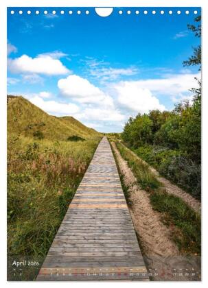 Nordfriesland, Zwischen St. Peter Ording und Sylt (Wandkalender 2026 DIN A4 hoch), CALVENDO Monatskalender