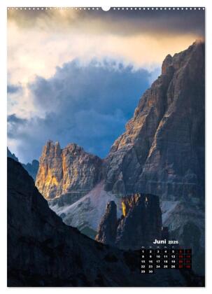 Dolomiten - Reise um die bleichen Berge zu entdecken (hochwertiger Premium Wandkalender 2026 DIN A2 hoch), Kunstdruck in Hochglanz