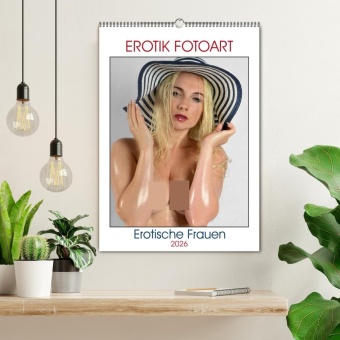 Erotische Frauen - Erotik Fotoart (Wandkalender 2026 DIN A2 hoch), CALVENDO Monatskalender