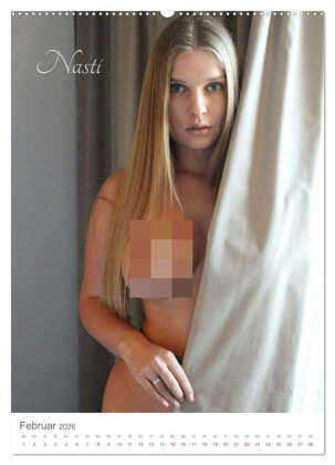 Erotische Frauen - Erotik Fotoart (Wandkalender 2026 DIN A2 hoch), CALVENDO Monatskalender