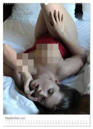 Erotische Frauen - Erotik Fotoart (Wandkalender 2026 DIN A2 hoch), CALVENDO Monatskalender