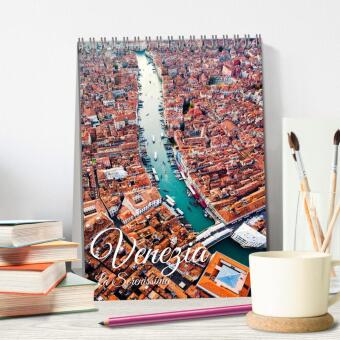 Venezia - La Serenissima repubblica (Tischkalender 2026 DIN A5 hoch), CALVENDO Monatskalender