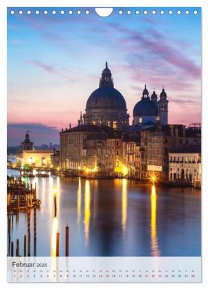 Venezia - La Serenissima repubblica (Wandkalender 2026 DIN A4 hoch), CALVENDO Monatskalender