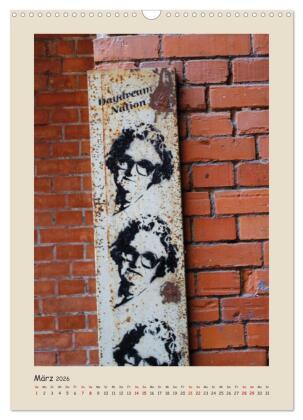 Berlin Love Streetart (Wandkalender 2026 DIN A3 hoch), CALVENDO Monatskalender