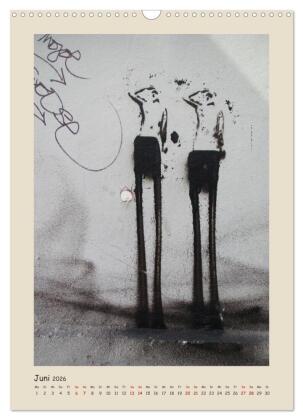 Berlin Love Streetart (Wandkalender 2026 DIN A3 hoch), CALVENDO Monatskalender