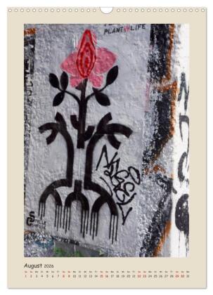 Berlin Love Streetart (Wandkalender 2026 DIN A3 hoch), CALVENDO Monatskalender