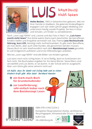 Luis kann (noch) nicht lesen