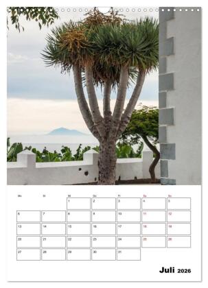 Wanderparadies La Palma (Wandkalender 2026 DIN A3 hoch), CALVENDO Monatskalender