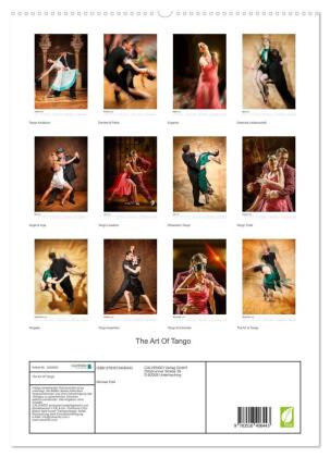 The Art Of Tango (hochwertiger Premium Wandkalender 2026 DIN A2 hoch), Kunstdruck in Hochglanz