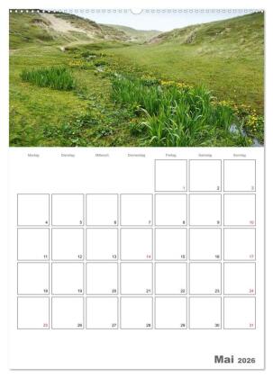 Schottland für Naturliebhaber (Wandkalender 2026 DIN A2 hoch), CALVENDO Monatskalender
