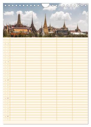 EXOTISCHES SÜDOSTASIEN - Familienplaner 2026 (Wandkalender 2026 DIN A4 hoch), CALVENDO Monatskalender