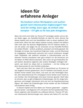 Anlegen mit ETF
