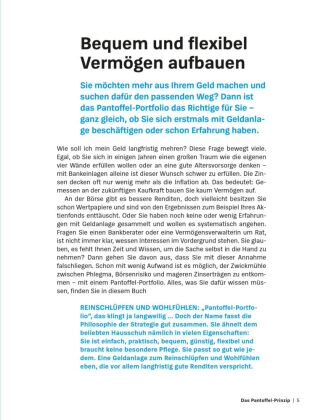 Das Pantoffel-Portfolio