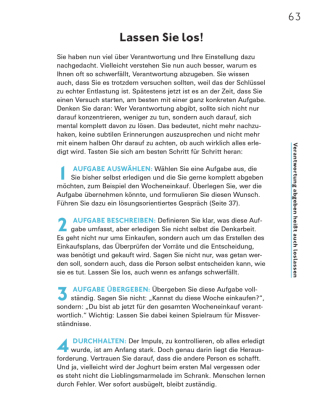 Freier Kopf statt Mental Load 