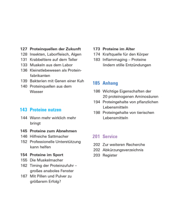 Proteine und Aminosäuren