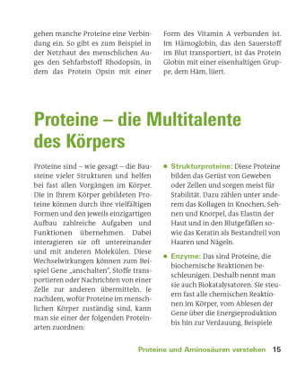 Proteine und Aminosäuren