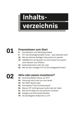 Geldanlage Basics