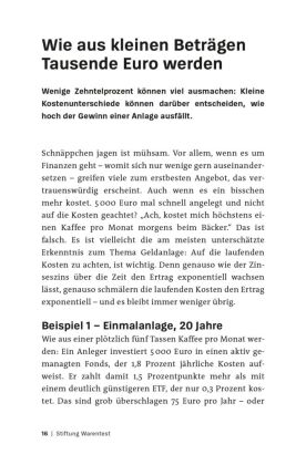 Geldanlage Basics