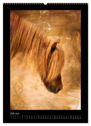 Art Horse 2026 (Wandkalender 2026 DIN A2 hoch), CALVENDO Monatskalender